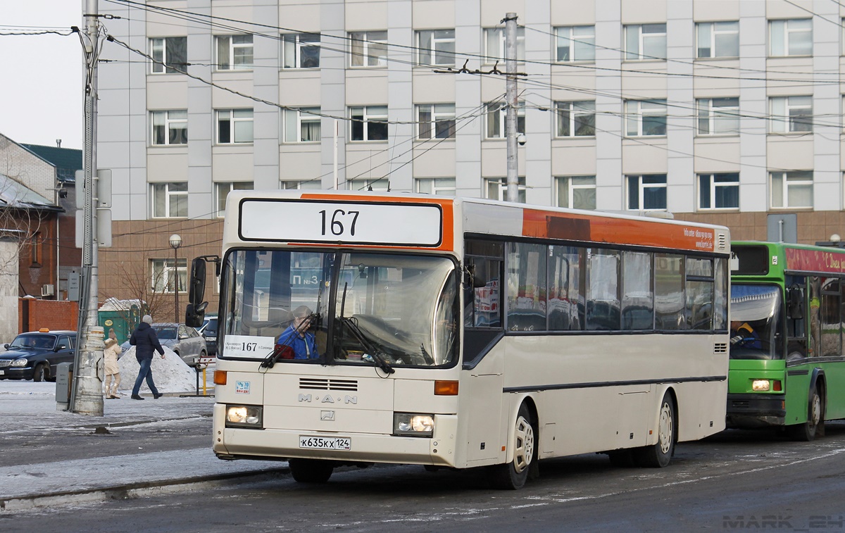 Маршрут 167 автобуса в Красноярске - остановки, …