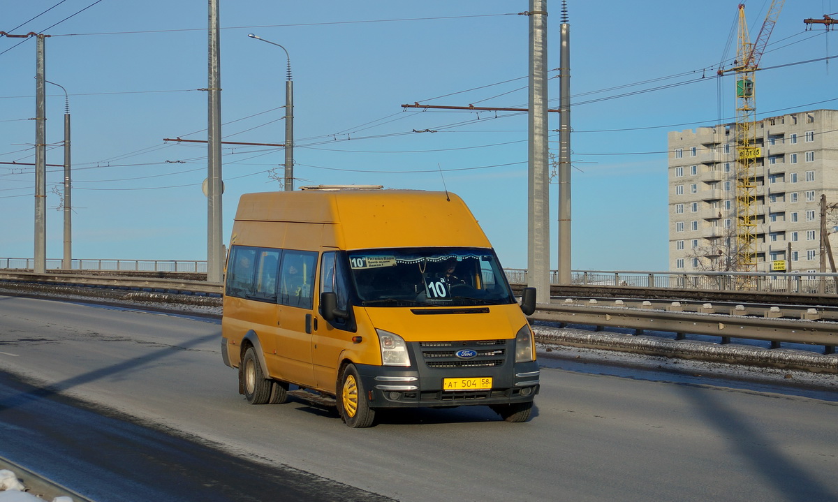 Пензенская область, Нижегородец-222702 (Ford Transit) № АТ 504 58