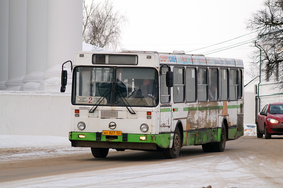 Нижегородская область, ЛиАЗ-5256.45 № АО 827 52