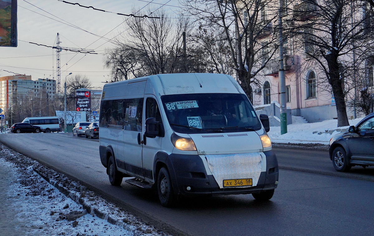 Пензенская область, Нижегородец-2227W (Citroёn Jumper) № АХ 346 58