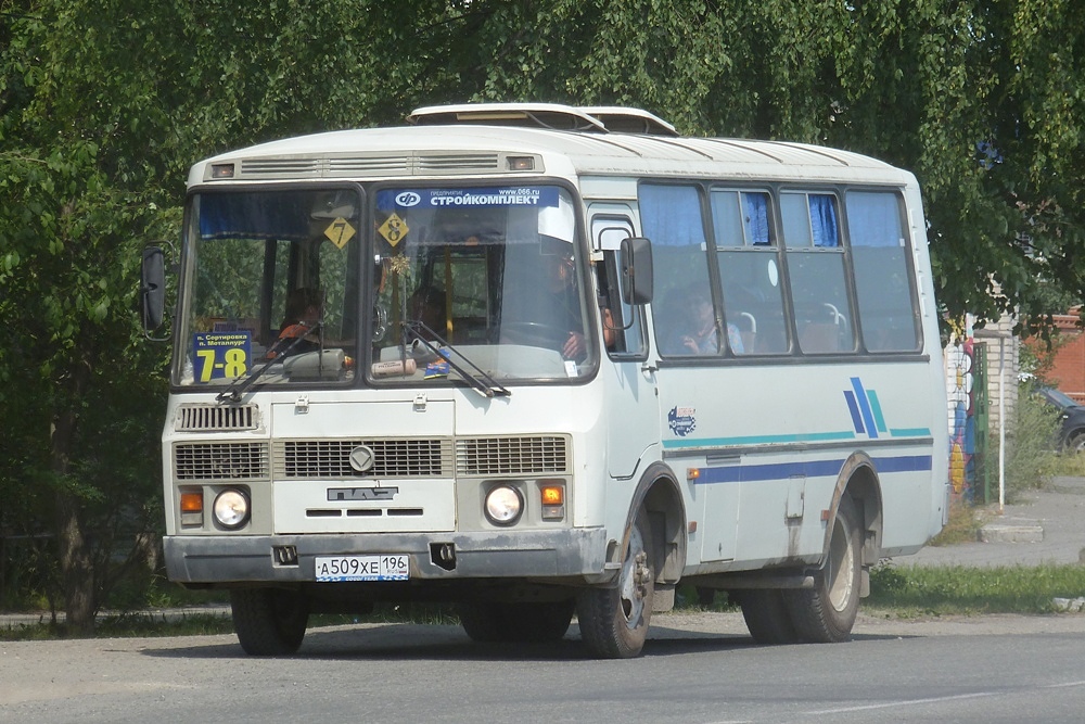 Sverdlovsk region, PAZ-32053-110-07 # А 509 ХЕ 196