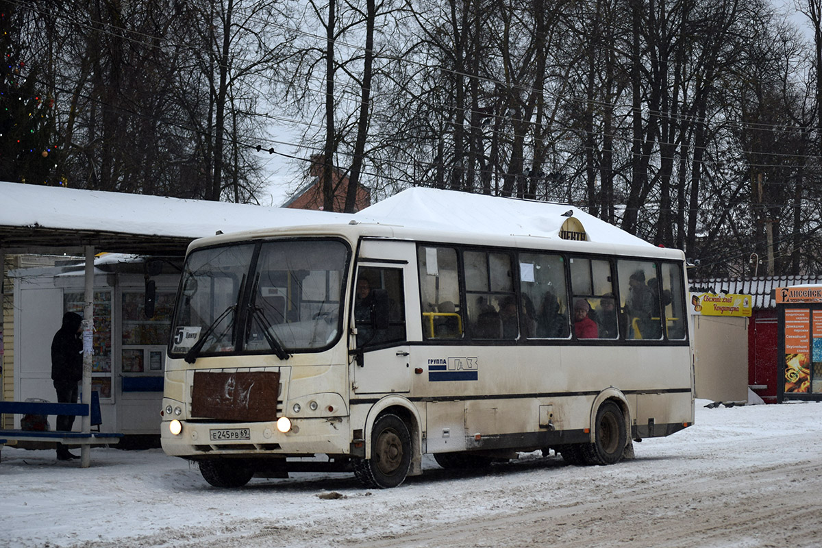 Тверская область, ПАЗ-320412-05 № Е 245 РВ 69