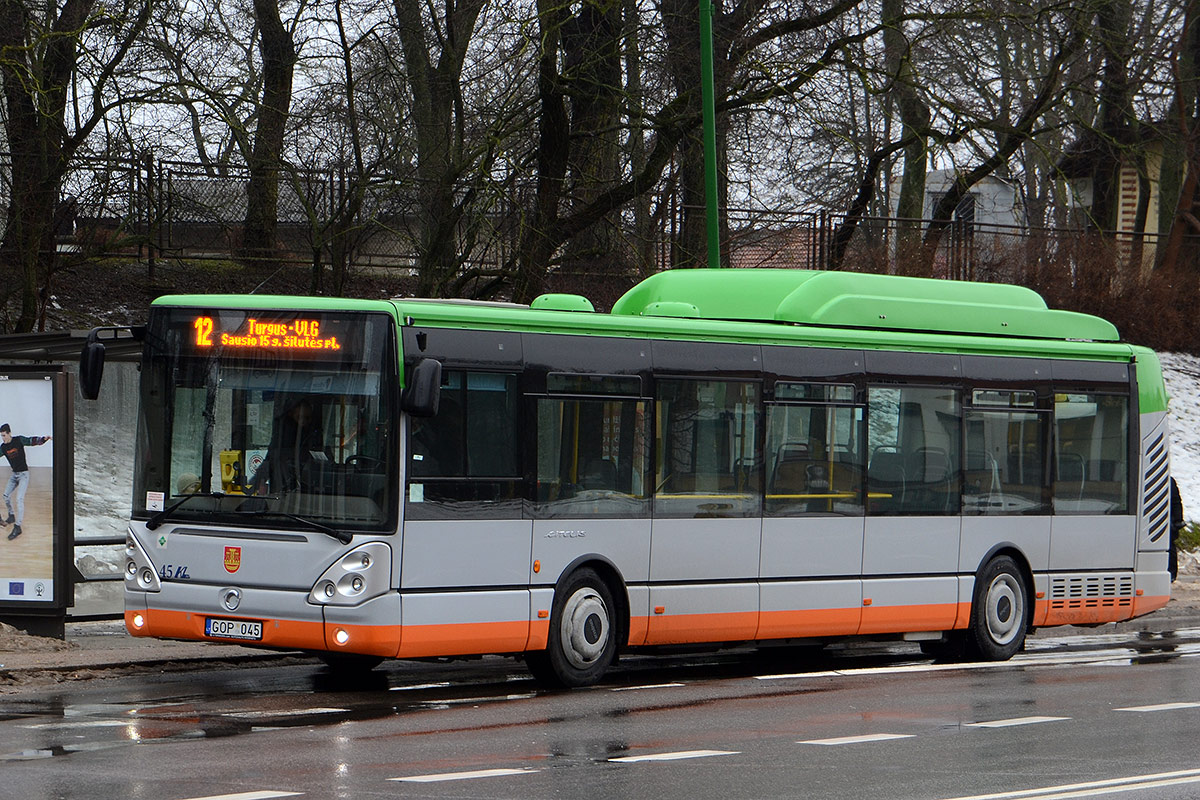 Литва, Irisbus Citelis 12M CNG № 45