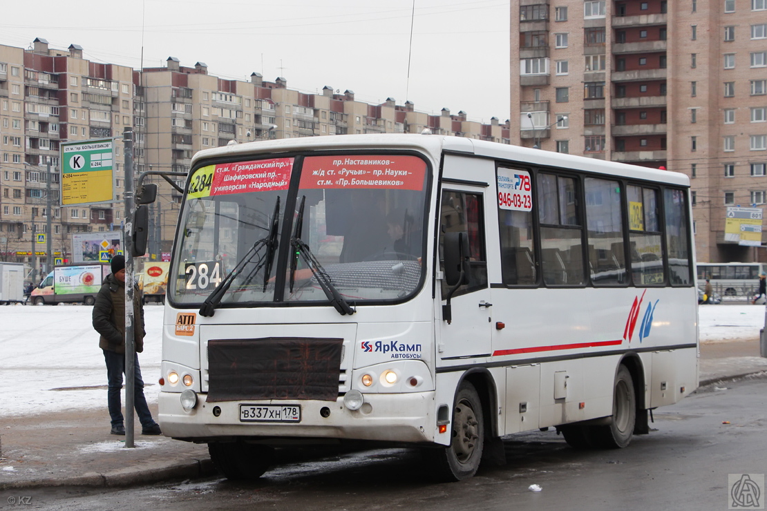 Санкт-Петербург, ПАЗ-320402-05 № В 337 ХН 178