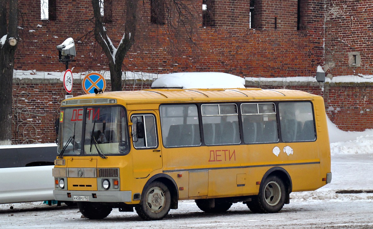 Нижегородская область, ПАЗ-32053-70 № К 458 РО 152