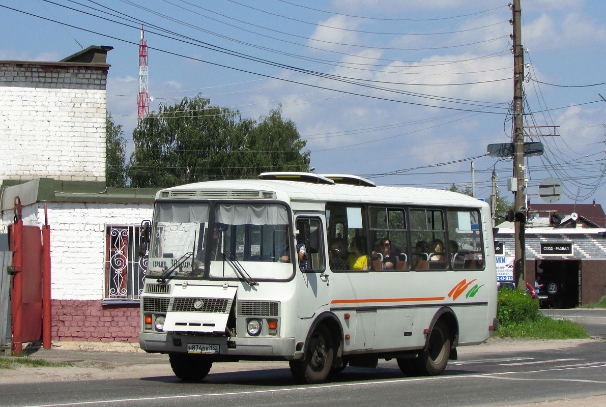 Нижегородская область, ПАЗ-32054 № Н 874 ВК 152