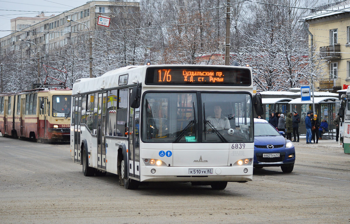 Санкт-Петербург, МАЗ-103.486 № 6839