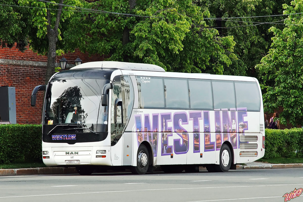 Владимирская область, MAN R07 Lion's Coach RHC444 № А 880 РС 33