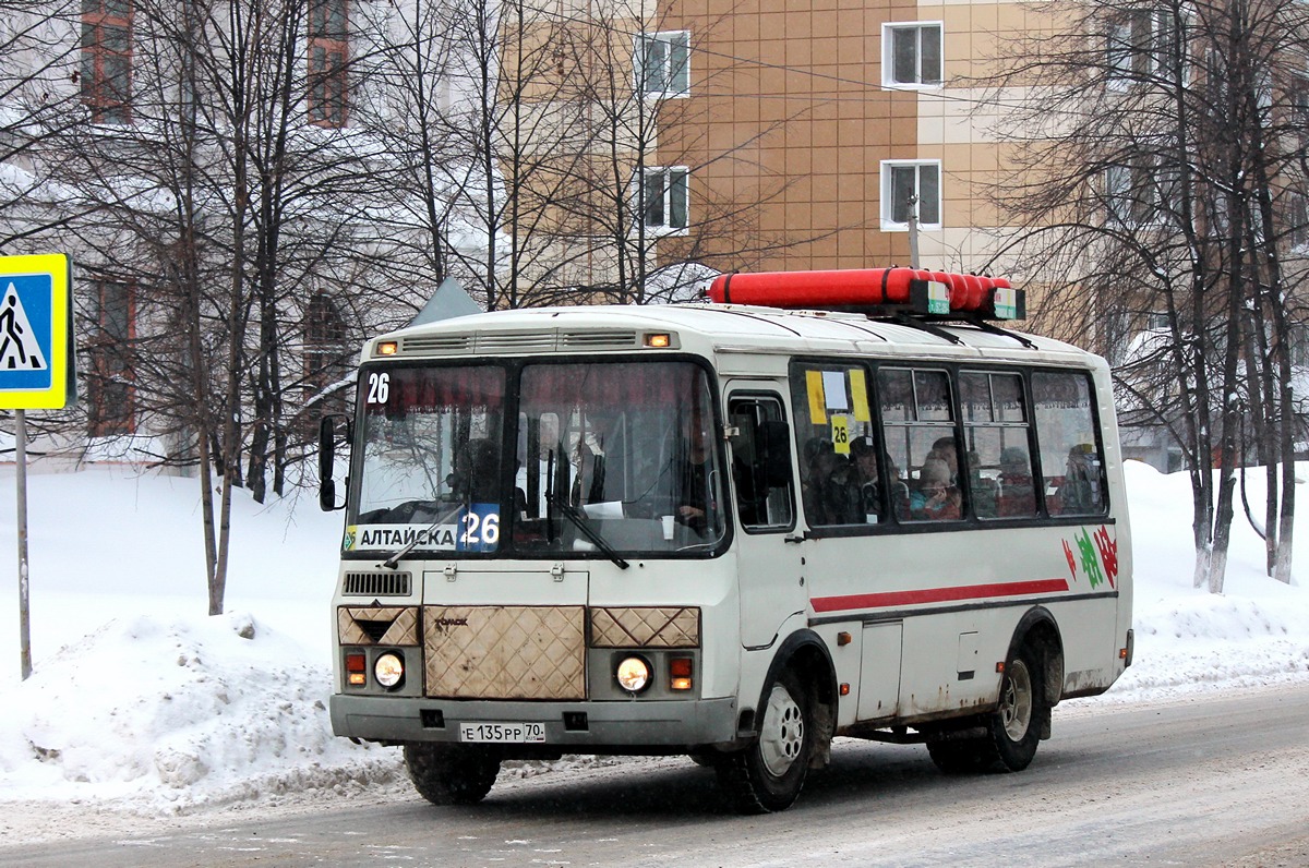 Томская область, ПАЗ-32054 № Е 135 РР 70