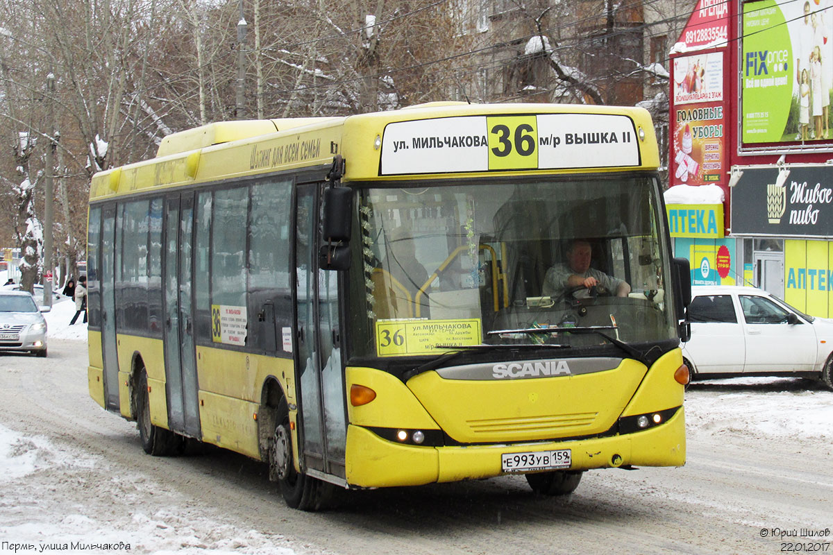 Пермский край, Scania OmniLink II (Скания-Питер) № Е 993 УВ 159