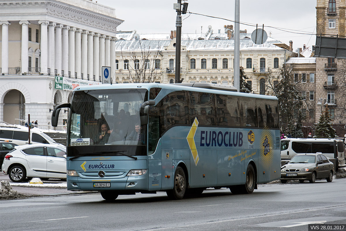 Киев, Mercedes-Benz Tourismo II 15RHD № AA 0014 EI