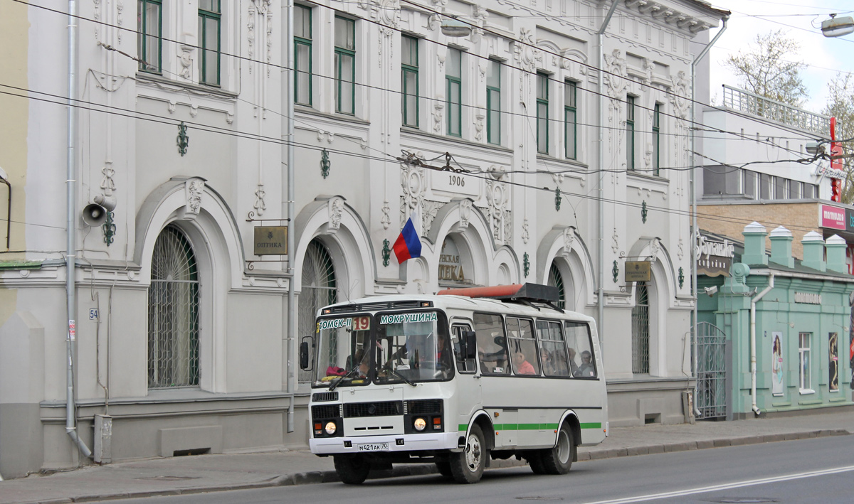 Томская область, ПАЗ-32054 № М 421 АК 70