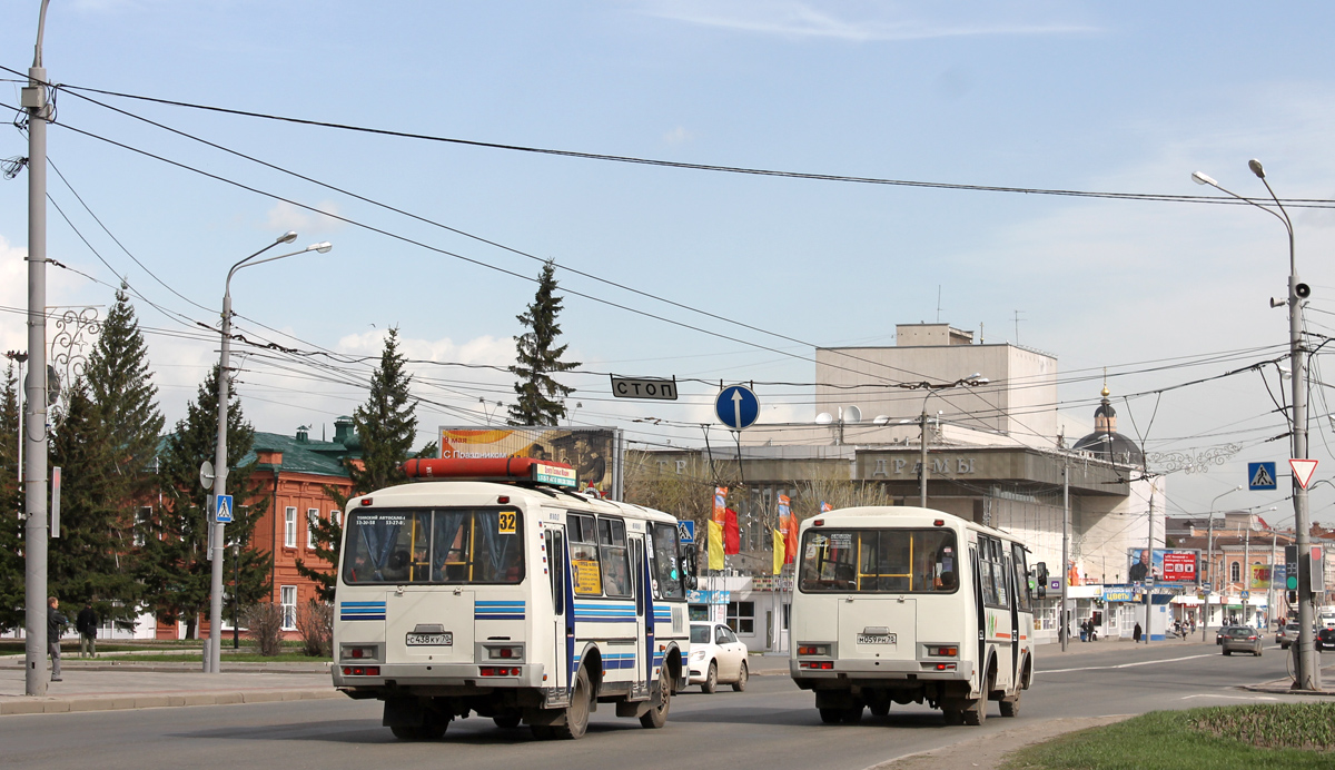 Томская область, ПАЗ-32054 № С 438 КУ 70; Томская область, ПАЗ-32054 № М 059 РН 70