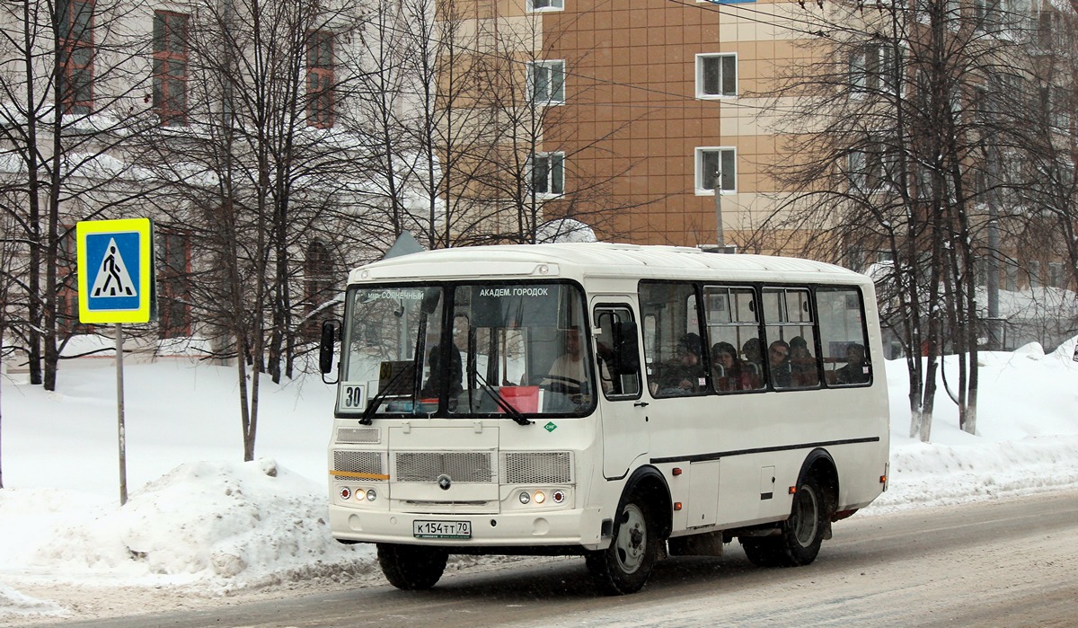 Obwód tomski, PAZ-32054 Nr К 154 ТТ 70