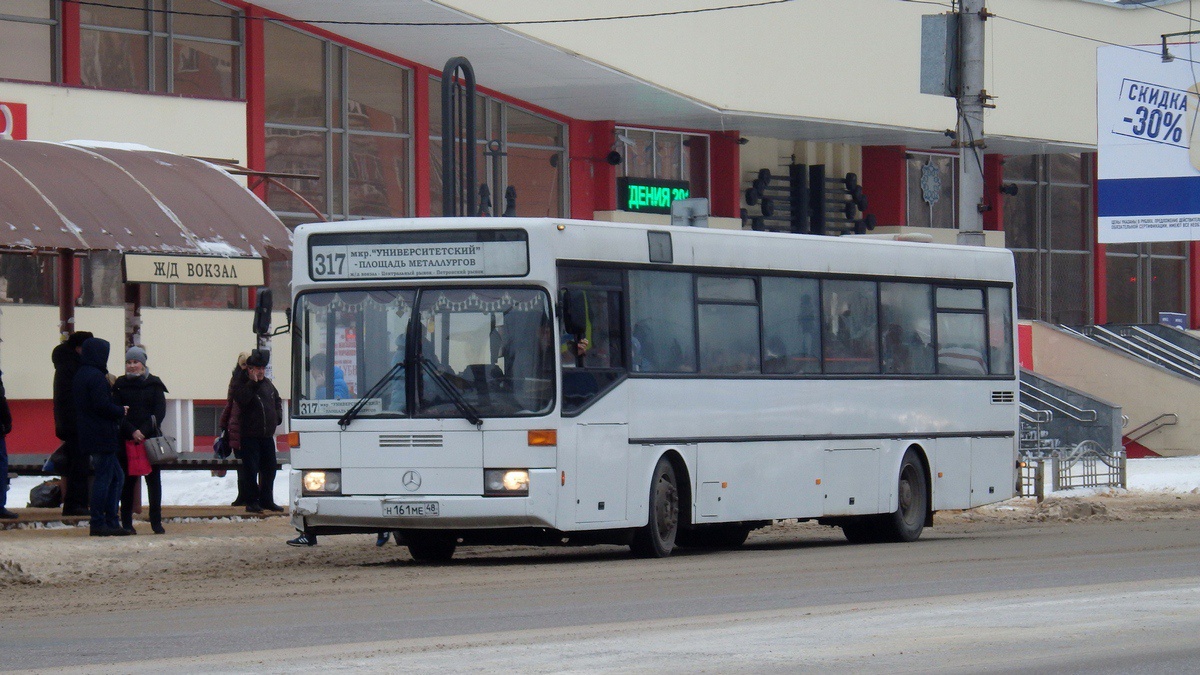 Липецкая область, Mercedes-Benz O405 № Н 161 МЕ 48