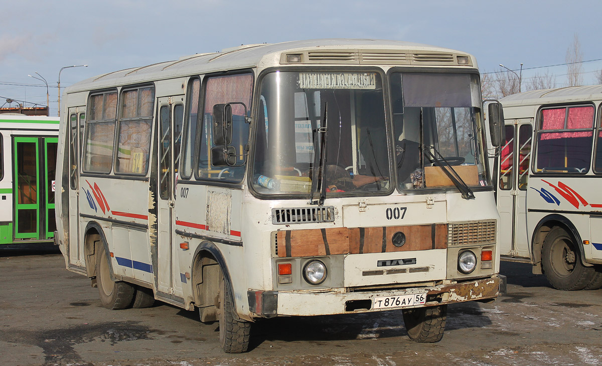 Оренбургская область, ПАЗ-32054 № 007