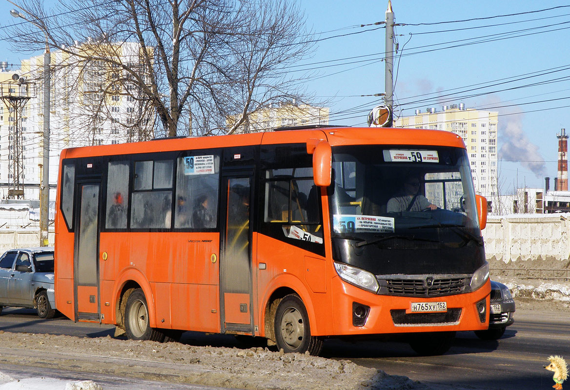 Nizhegorodskaya region, PAZ-320405-04 "Vector Next" Nr. Н 765 ХУ 152