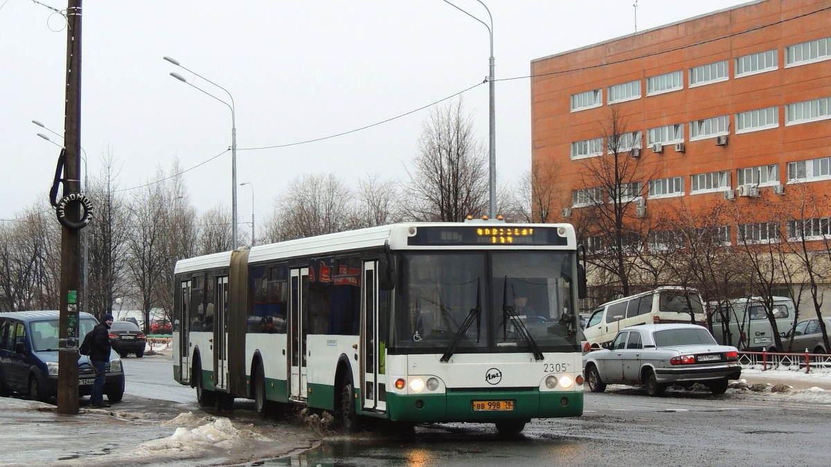 Санкт-Петербург, ЛиАЗ-6213.20 № 2305