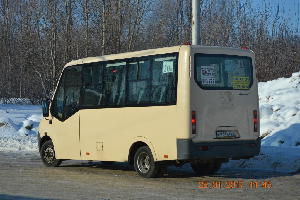 Чувашия, ГАЗ-A64R42 Next № Е 211 НР 21