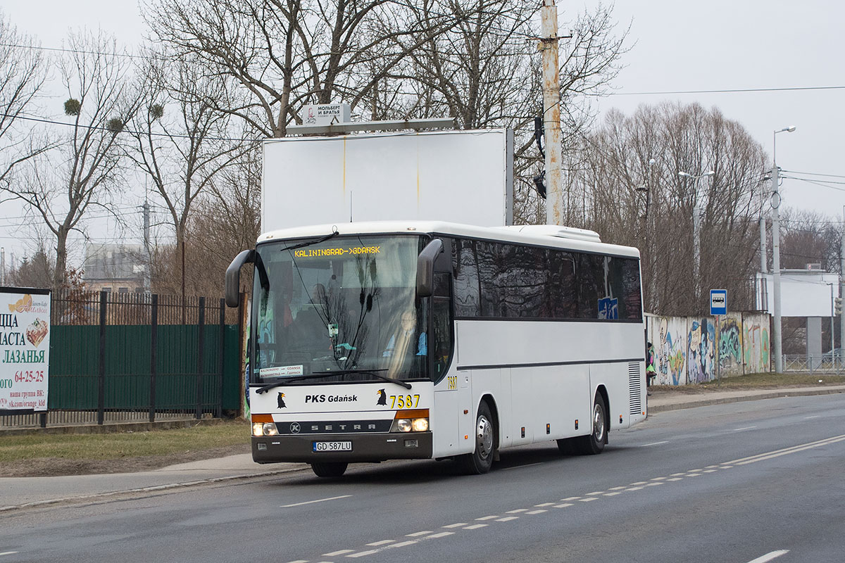 Польша, Setra S315GT-HD № 7587