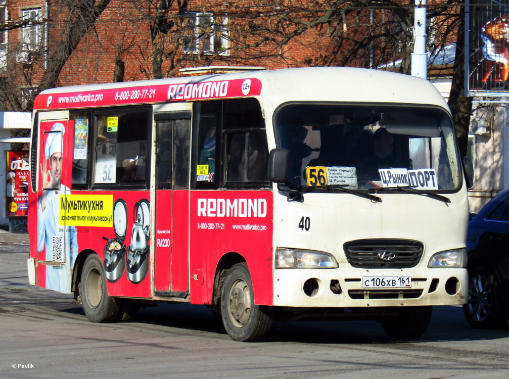 Ростовская область, Hyundai County SWB C08 (РЗГА) № 40