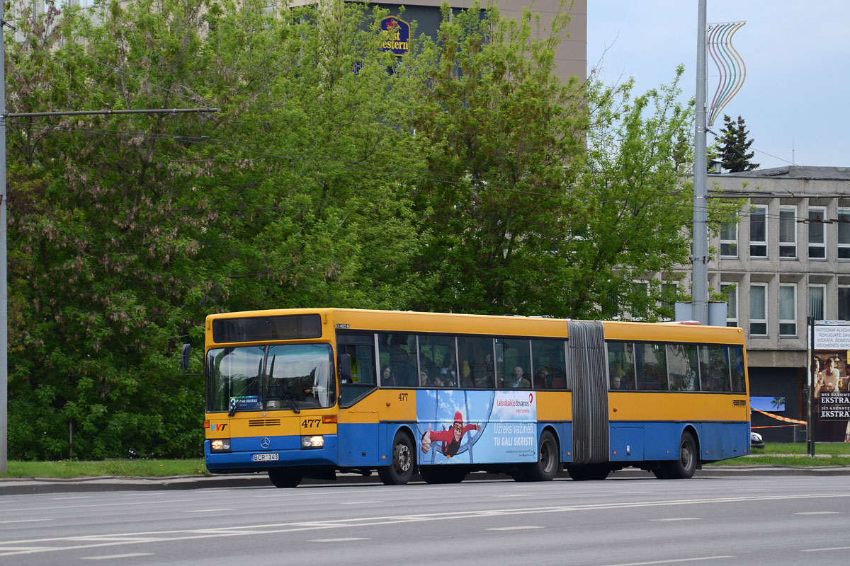 Литва, Mercedes-Benz O405G № 477