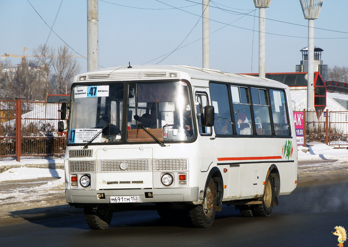 Nizhegorodskaya region, PAZ-32054 č. М 691 ТМ 152