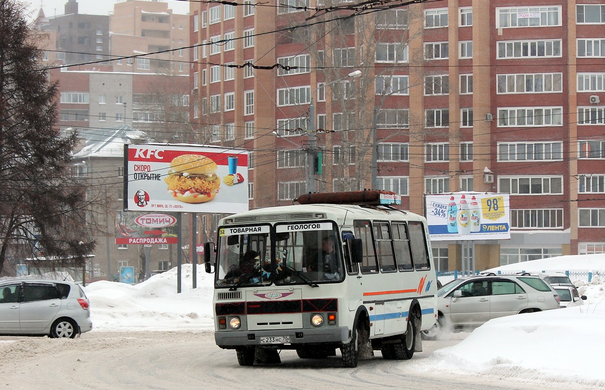 Томская область, ПАЗ-32054 № С 233 НС 70