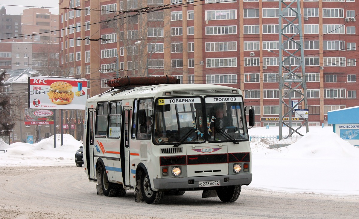 Томская область, ПАЗ-32054 № С 233 НС 70