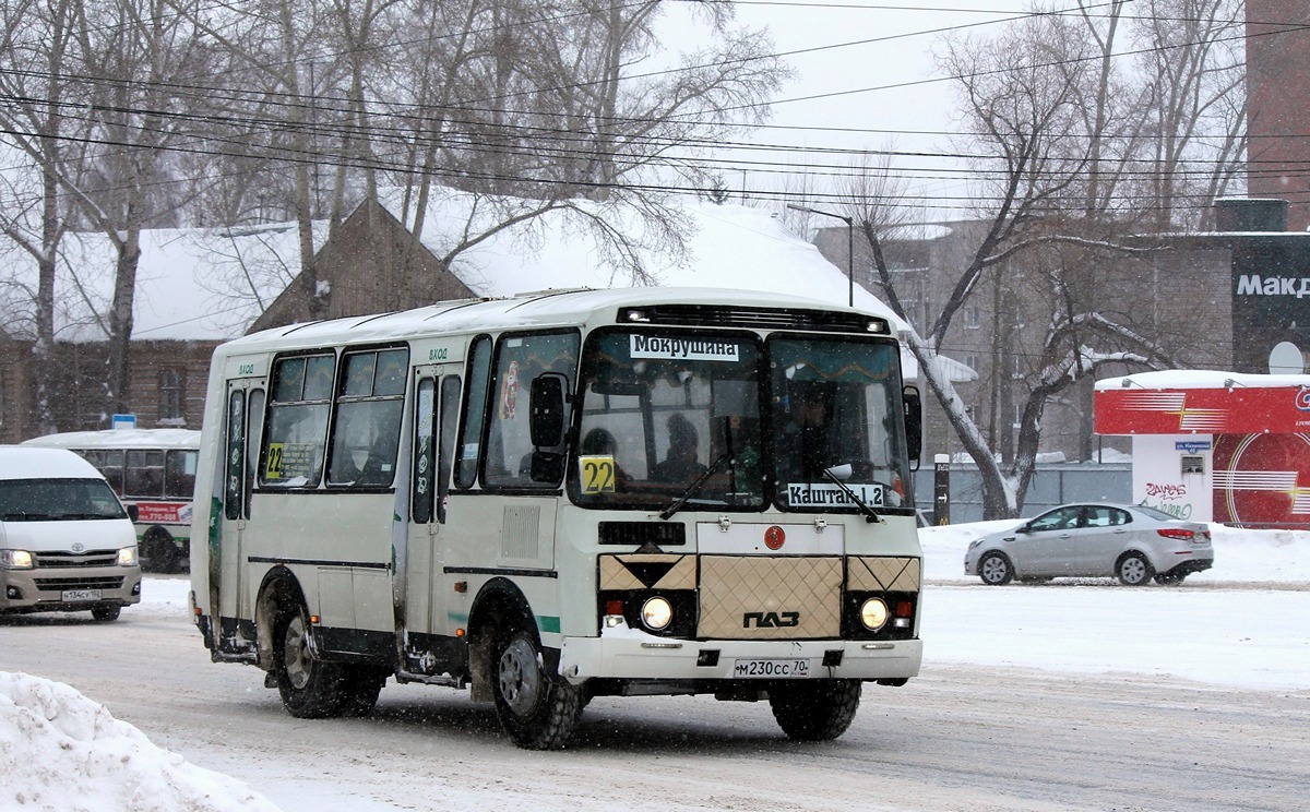 Томская область, ПАЗ-32054 № М 230 СС 70