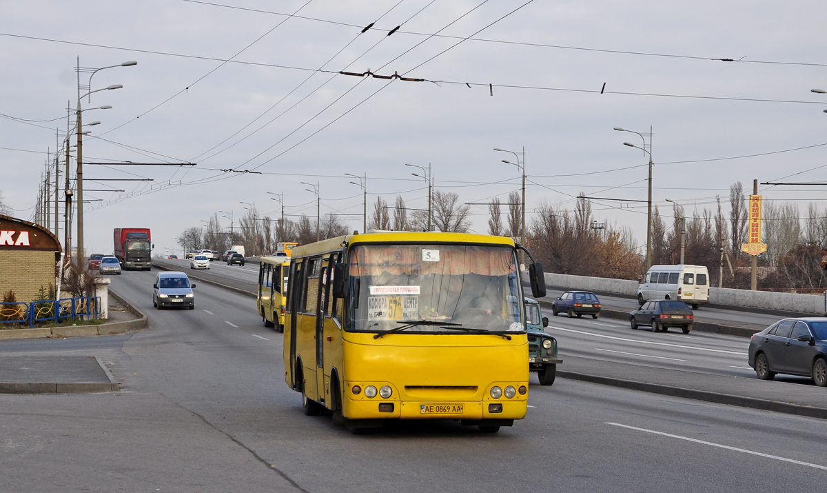 Днепропетровская область, Богдан А09201 (ЛуАЗ) № AE 0869 AA