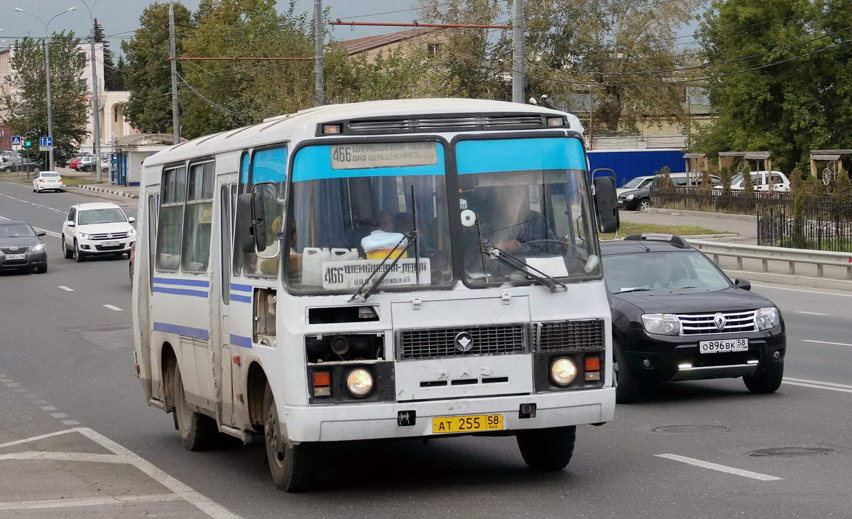 Пензенская область, ПАЗ-32054 № АТ 255 58