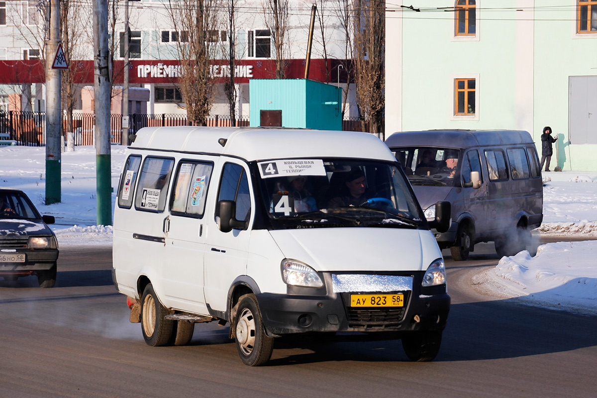 Penza region, GAZ-322132 (XTH, X96) Nr. АУ 823 58