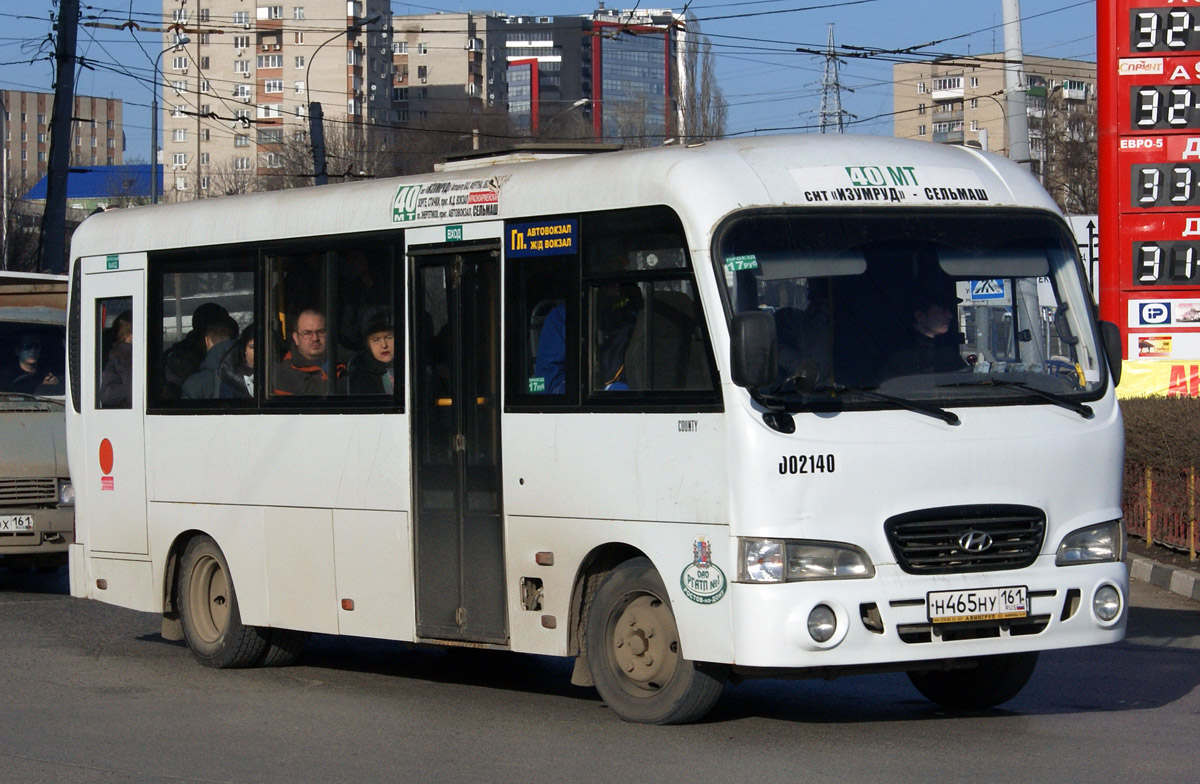 Ростовская область, Hyundai County LWB C09 (ТагАЗ) № 002140