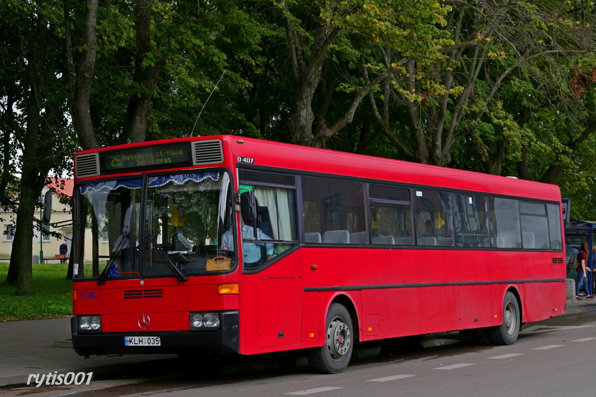 Литва, Mercedes-Benz O407 № 57