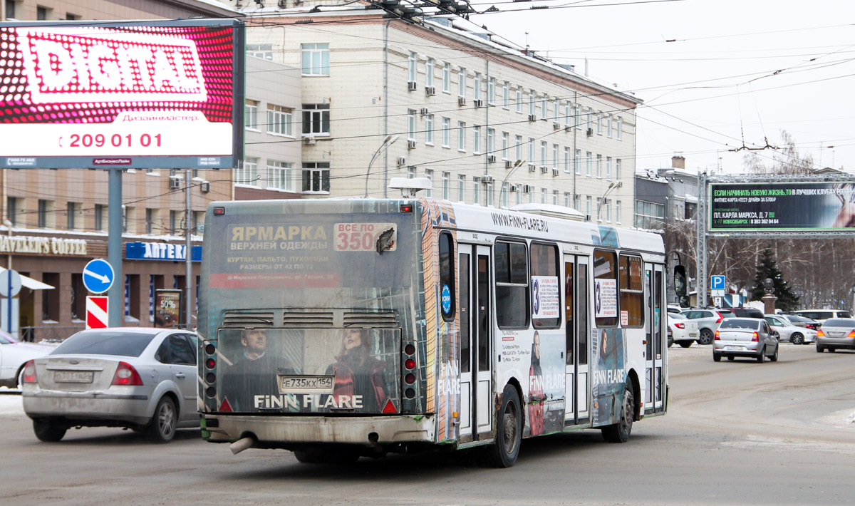 Новосибирская область, ЛиАЗ-5256.45 № Е 735 КХ 154