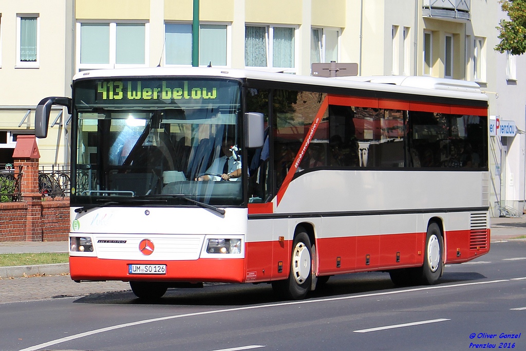 Бранденбург, Mercedes-Benz O550 Integro № 126