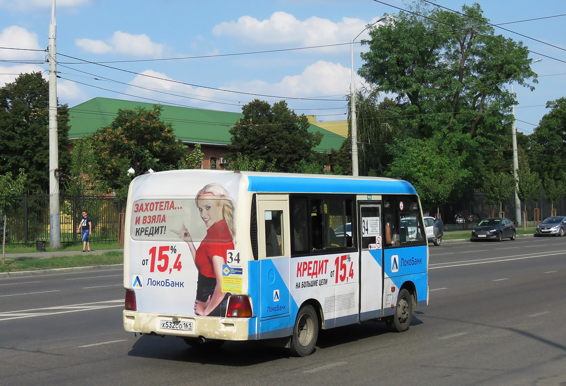 Краснодарский край, Hyundai County SWB C08 (РЗГА) № Х 532 СО 161