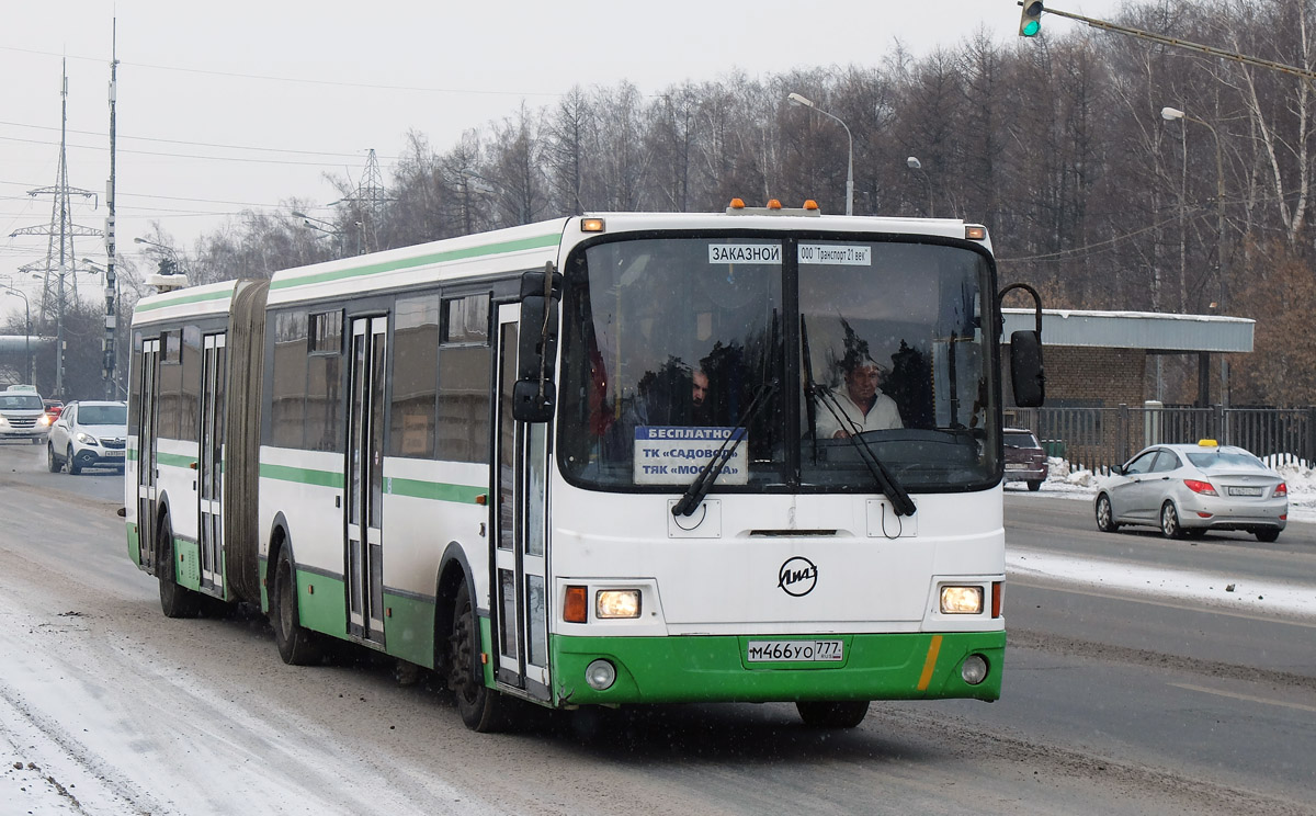 Москва, ЛиАЗ-6212.00 № М 466 УО 777