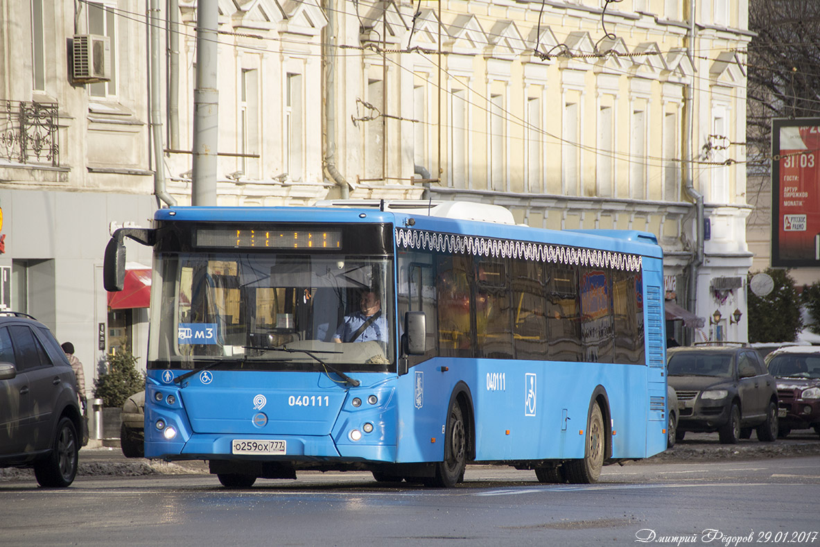 Москва, ЛиАЗ-5292.22 (2-2-2) № 040111