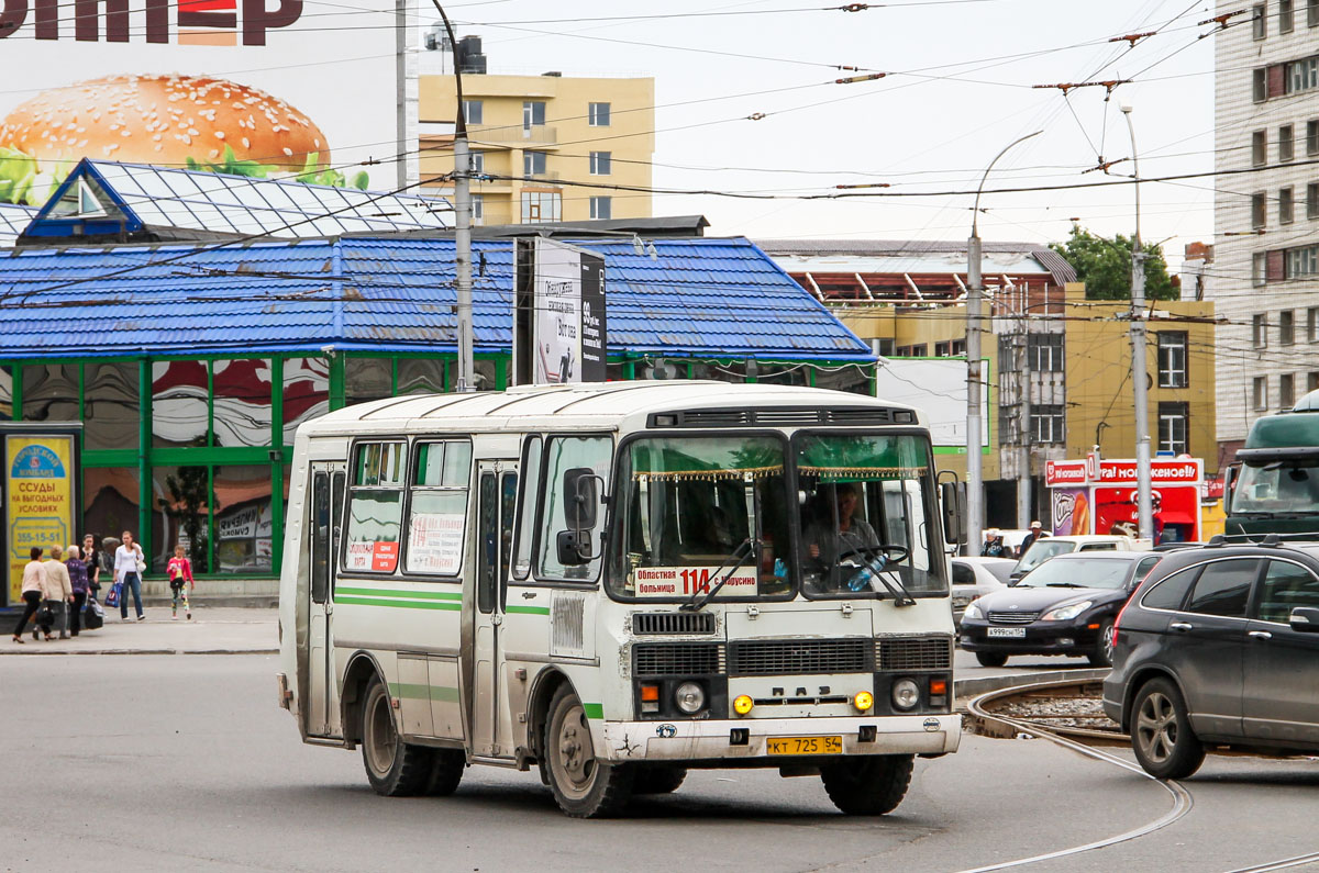 Новосибирская область, ПАЗ-32054 № КТ 725 54