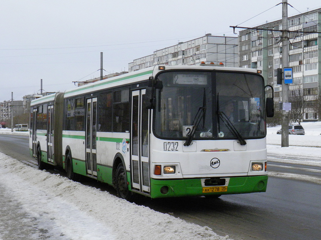 Vologda region, LiAZ-6212.00 # 0232