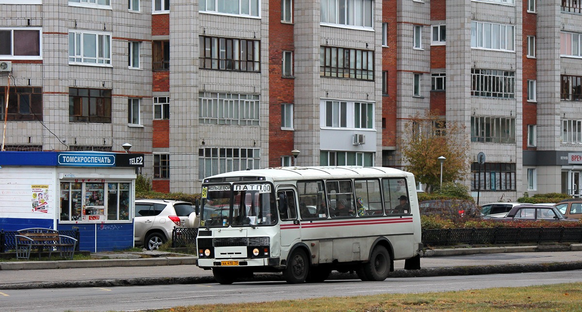 Томская область, ПАЗ-32054 № АА 410 70