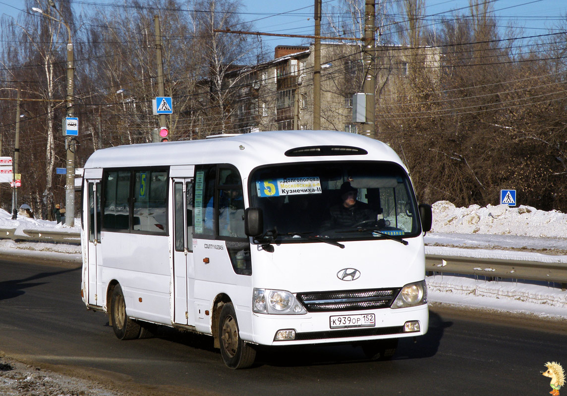 Нижегородская область, Hyundai County Kuzbass № К 939 ОР 152