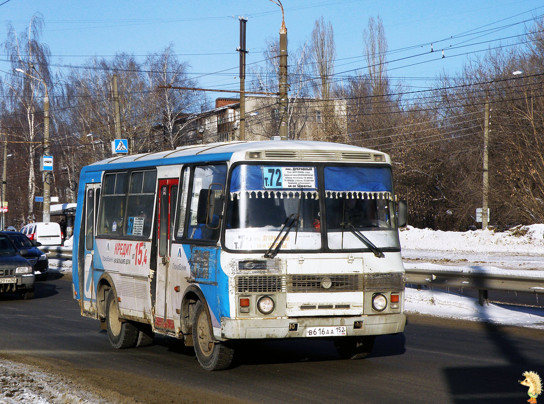 Нижегородская область, ПАЗ-32054 № В 616 АА 152