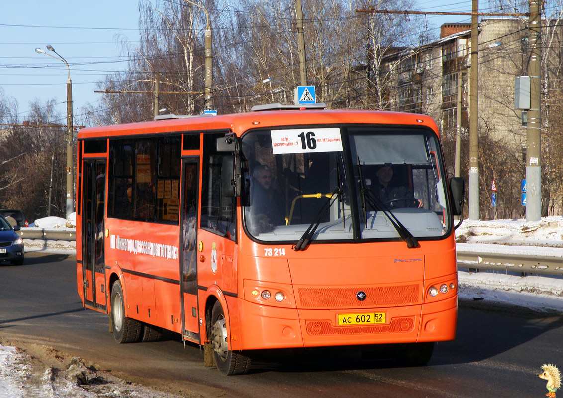 Нижегородская область, ПАЗ-320414-05 "Вектор" (1-2) № 73214