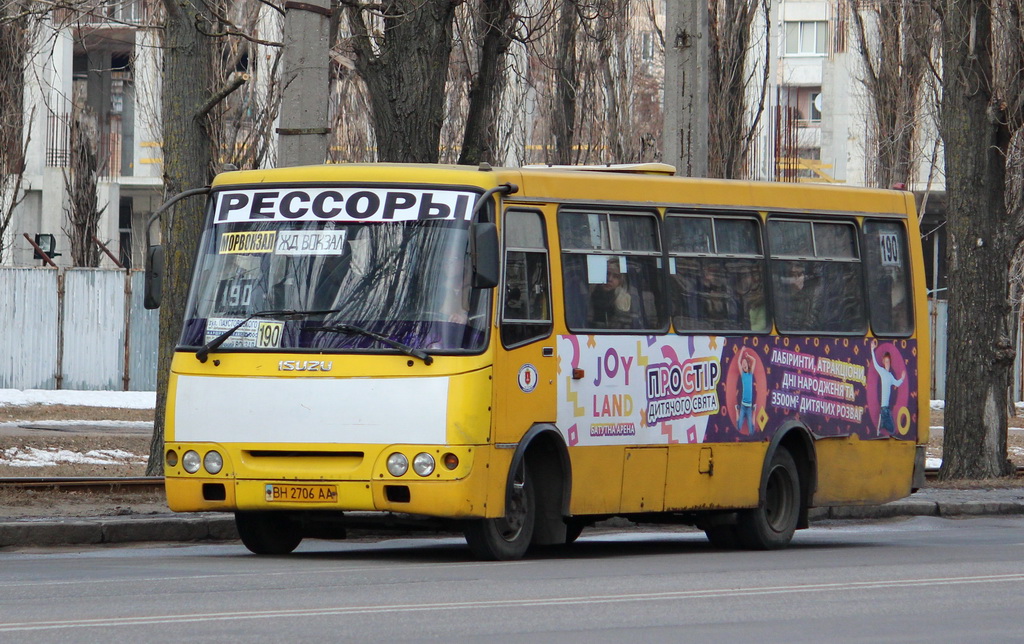 Одесская область, Богдан А09202 № BH 2706 AA