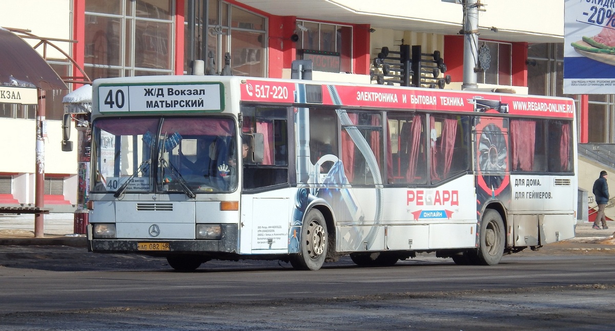 Липецкая область, Mercedes-Benz O405N2 № АЕ 082 48