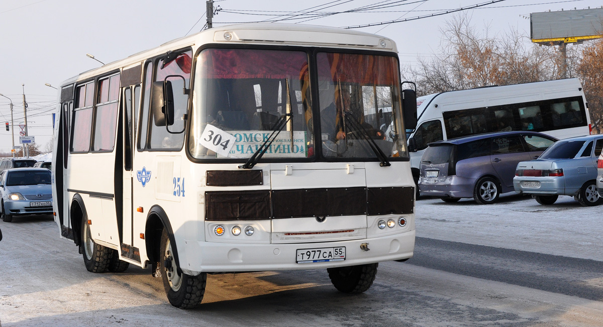 Омская область, ПАЗ-32054 № 254