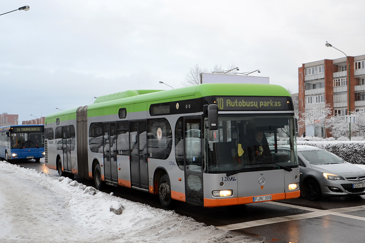 Литва, Mercedes-Benz O530G Irvine Citaro G CNG № 120